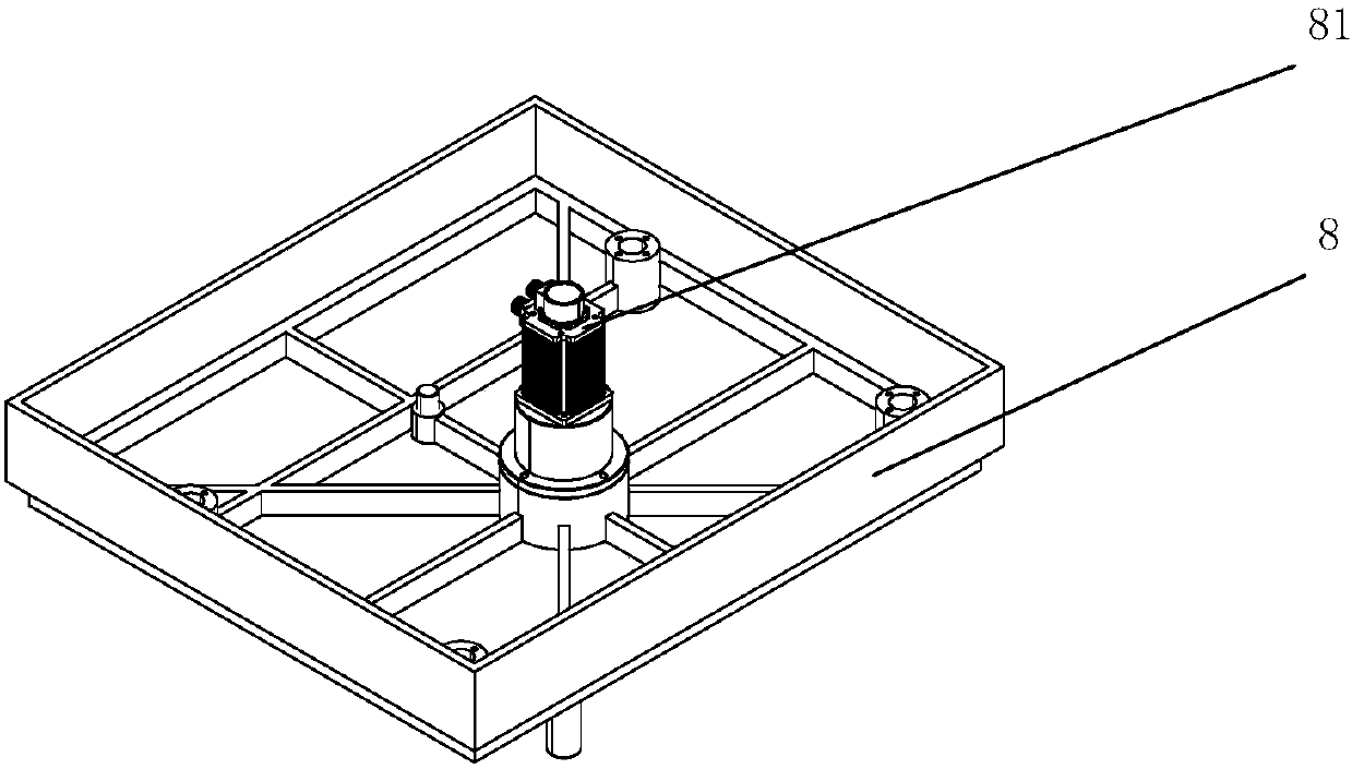 Tapping device and multi-station drilling and tapping integrated equipment thereof