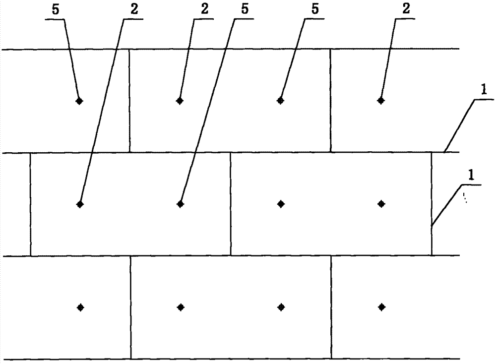 Method for installing and connecting decoration and heat preservation combined plates on wall made of low-strength materials