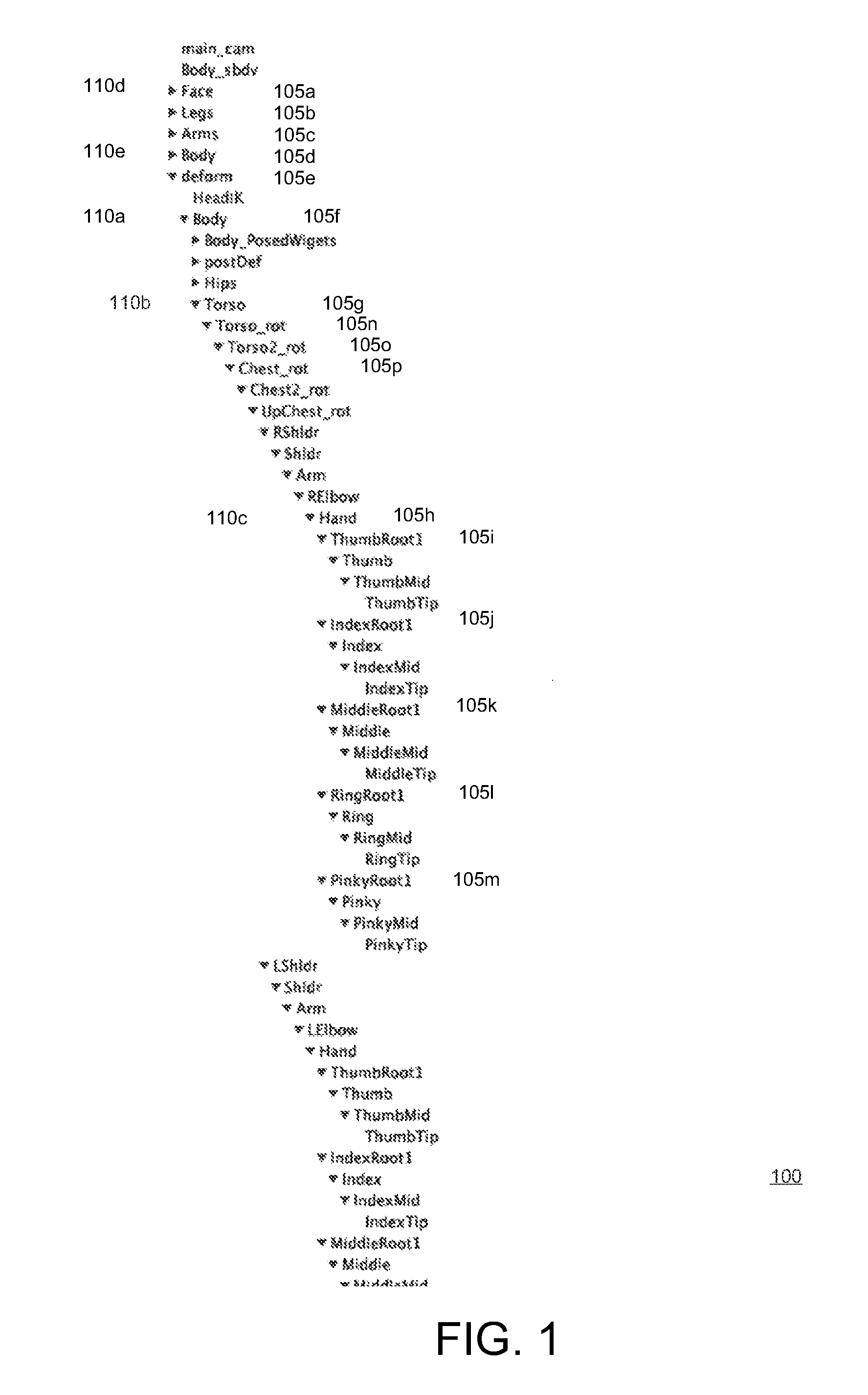 Condensing hierarchies in user interfaces