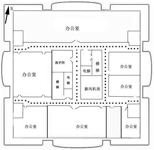 IBeacon-based indoor positioning method