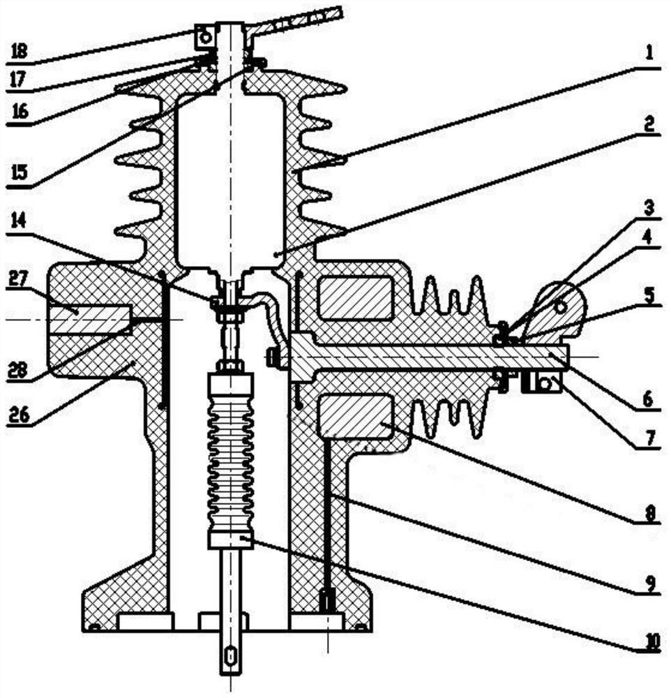 Solid-sealed polar pole for primary and secondary deep fusion