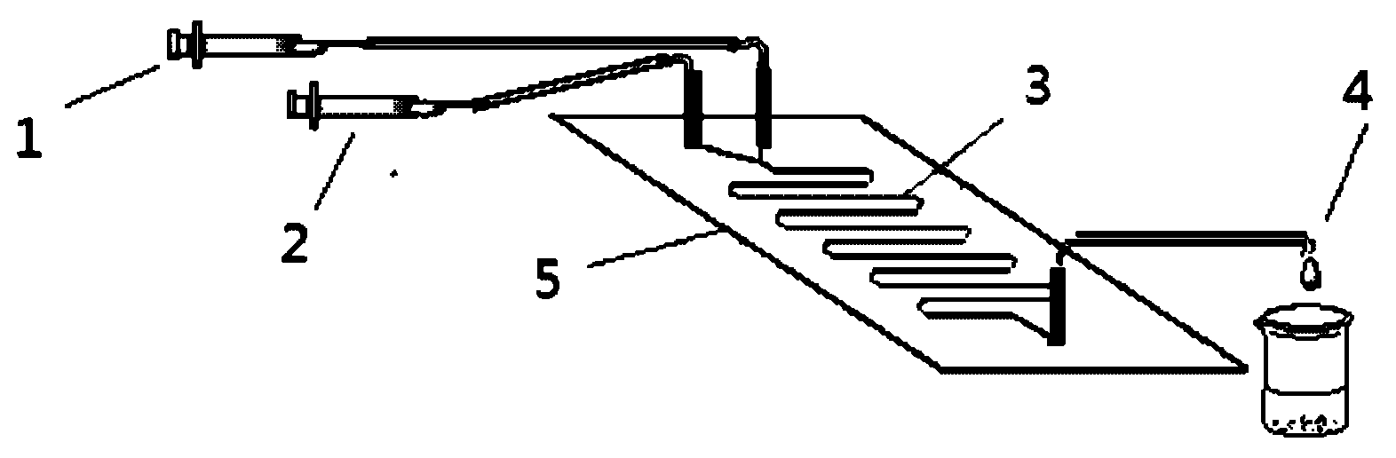 Method for on-line synthesizing saccharose-6-laurate by lipase catalysis