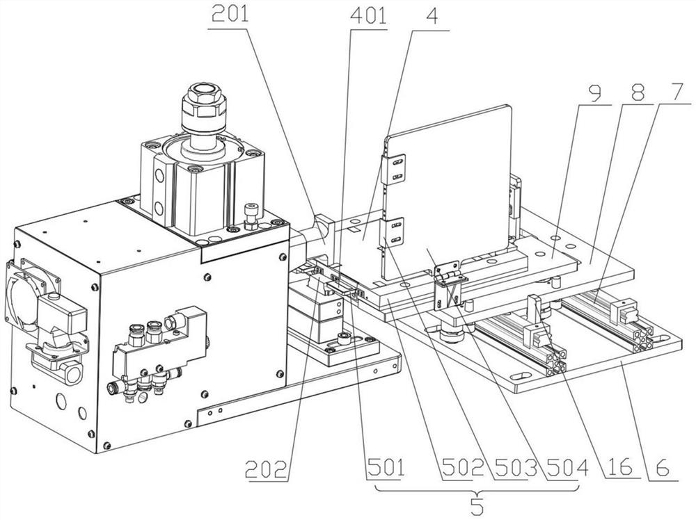 Integrated ultrasonic welding machine for welding battery cell pole