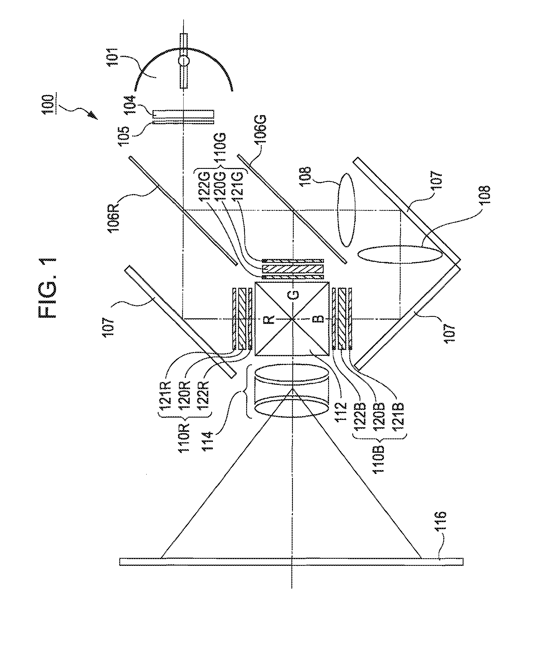 Converging substrate, electro-optic device, substrate for electro-optic device, projector, and electronic apparatus