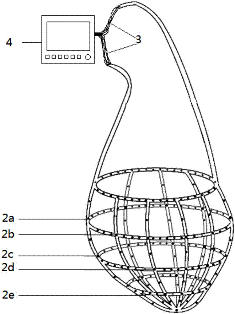 Attaching-type heart function monitoring and/or intervening system