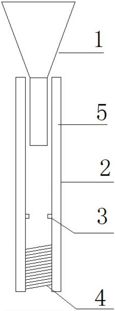 Gravity type self-anchorage connecting device and assembly method