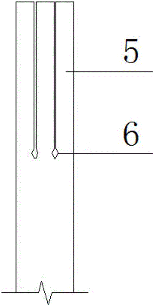 Gravity type self-anchorage connecting device and assembly method