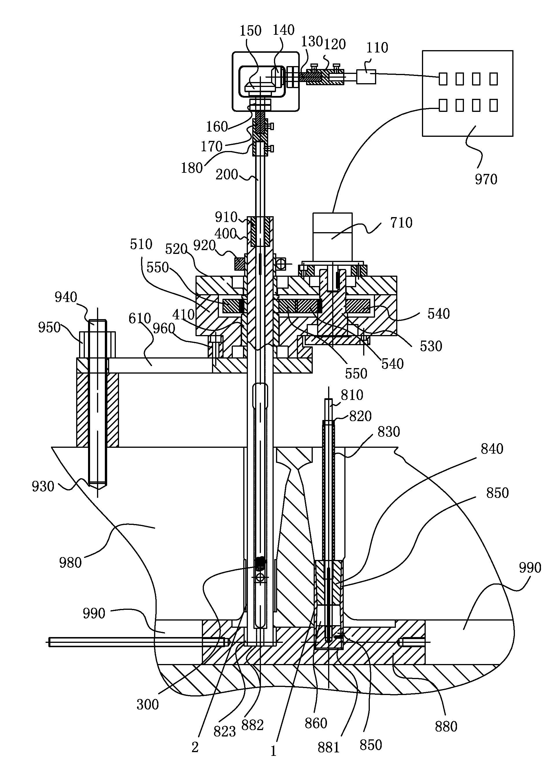 Boring machine