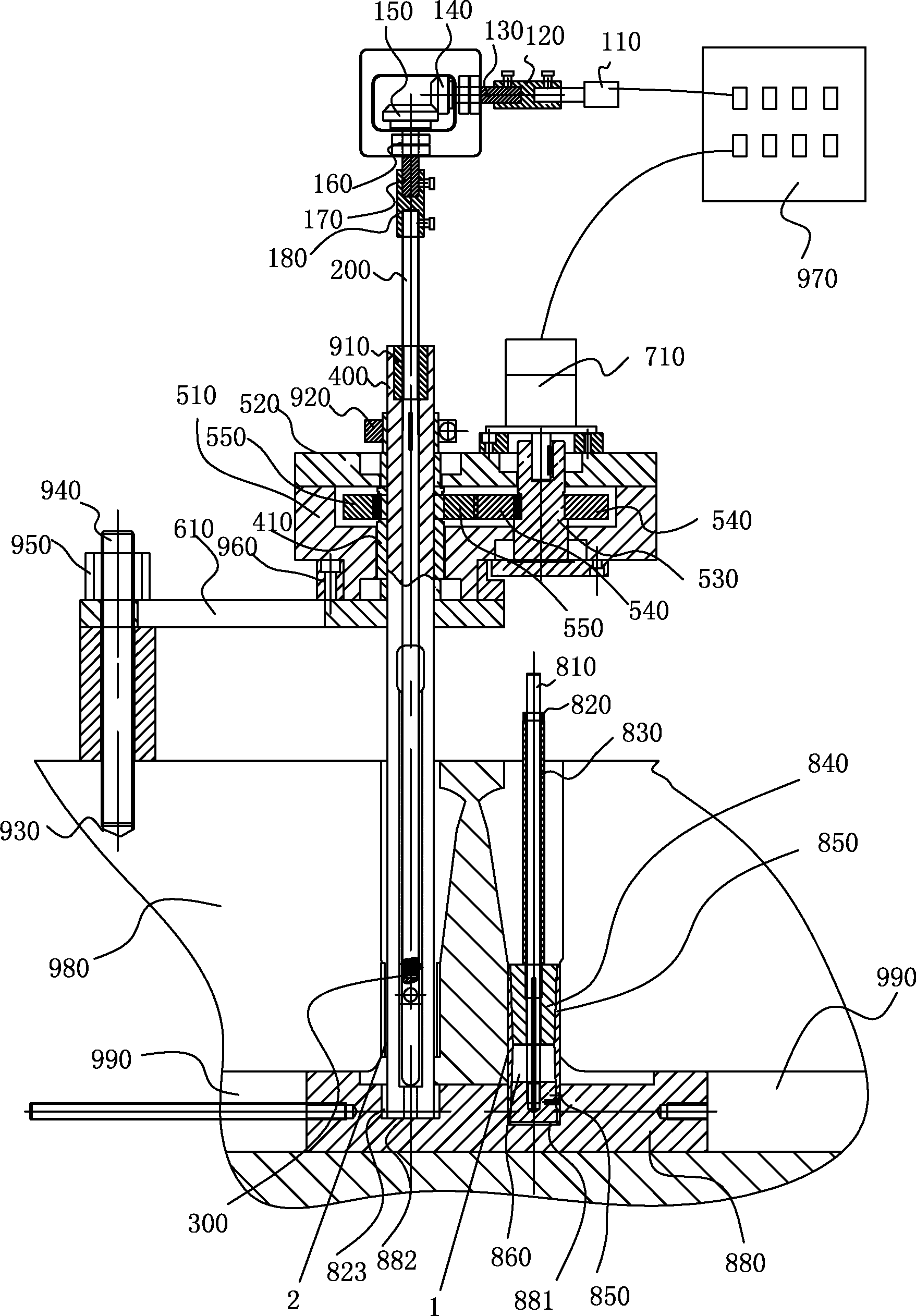 Boring machine