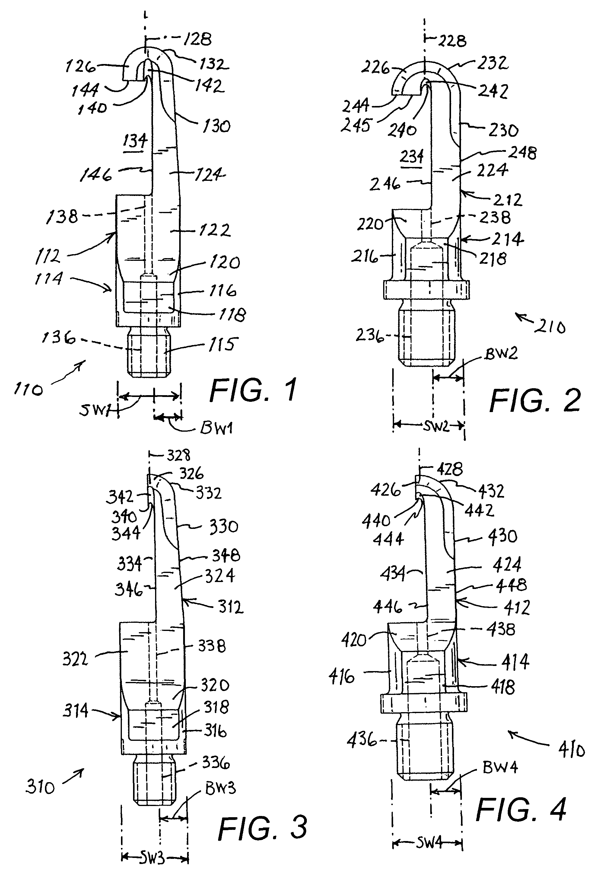 Hook shaped ultrasonic cutting blade