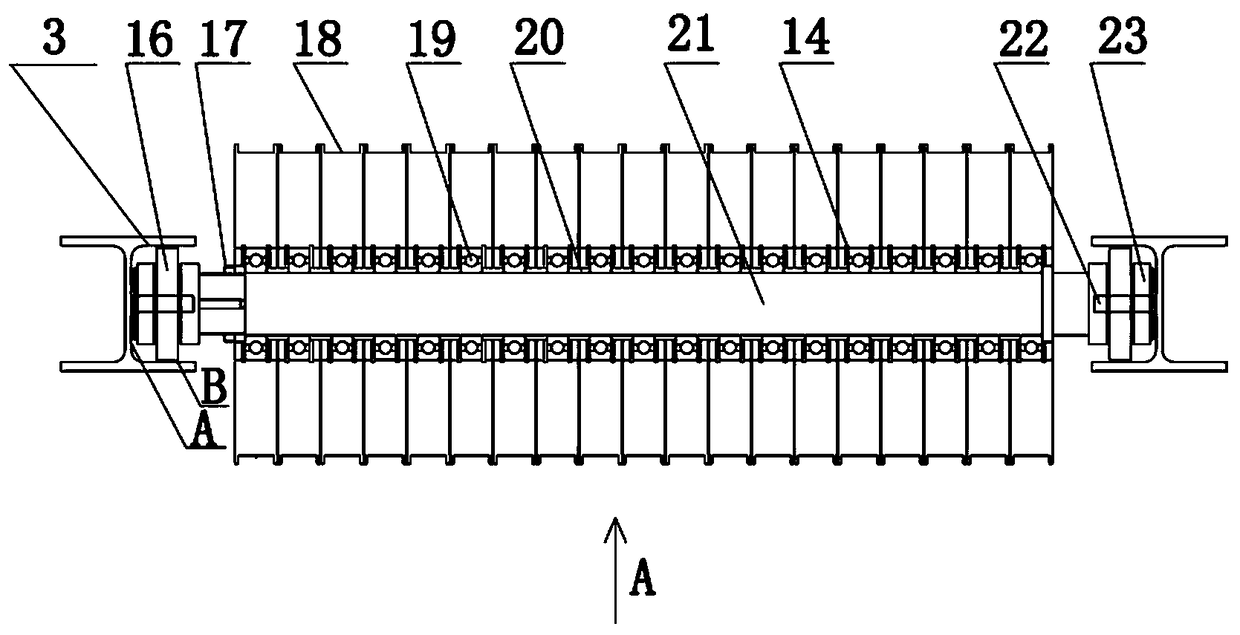 Spiral winding type accumulator storage device