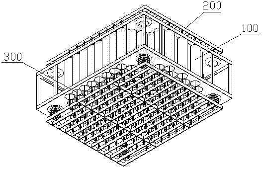 Novel honeycomb electric field structure