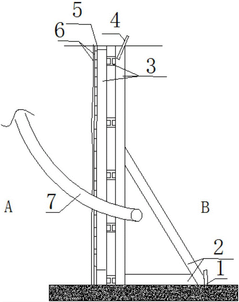 Recyclable steel structure filled retaining wall