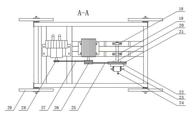 Air-suction vibration disk type field precise seeder for grain