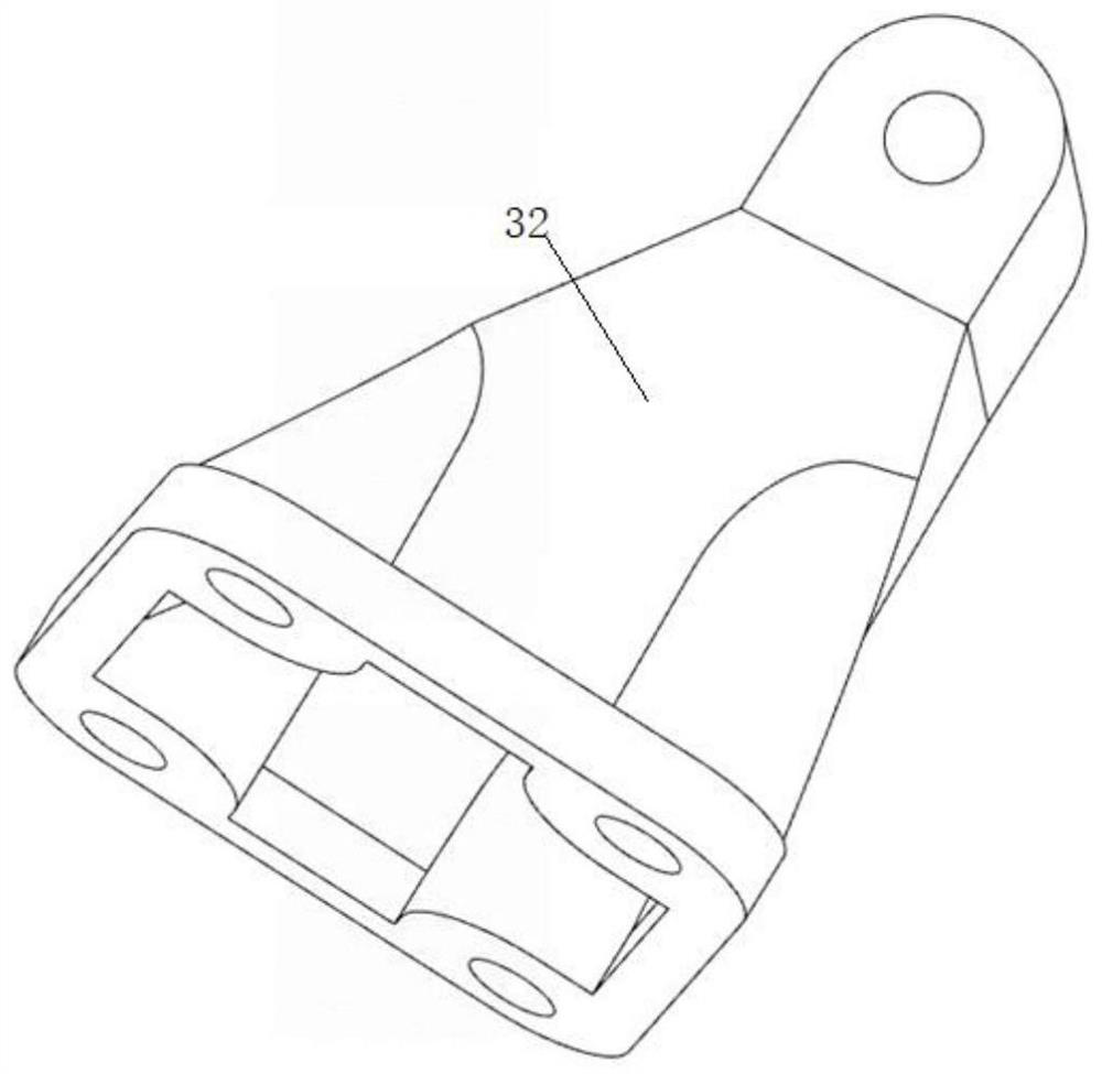 A powertrain suspension system