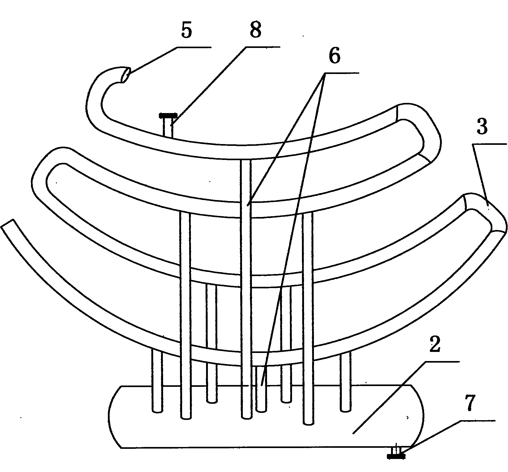 Water treatment deposition filter