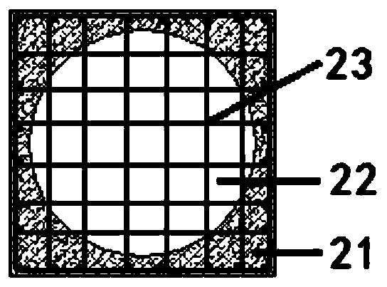 Fabricated frame structure combination system and construction method thereof