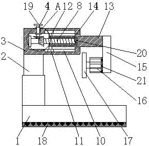 Heat preservation material cutting machine capable of being adjusted in cutting distance