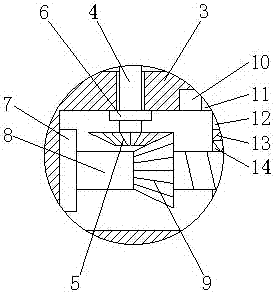 Heat preservation material cutting machine capable of being adjusted in cutting distance