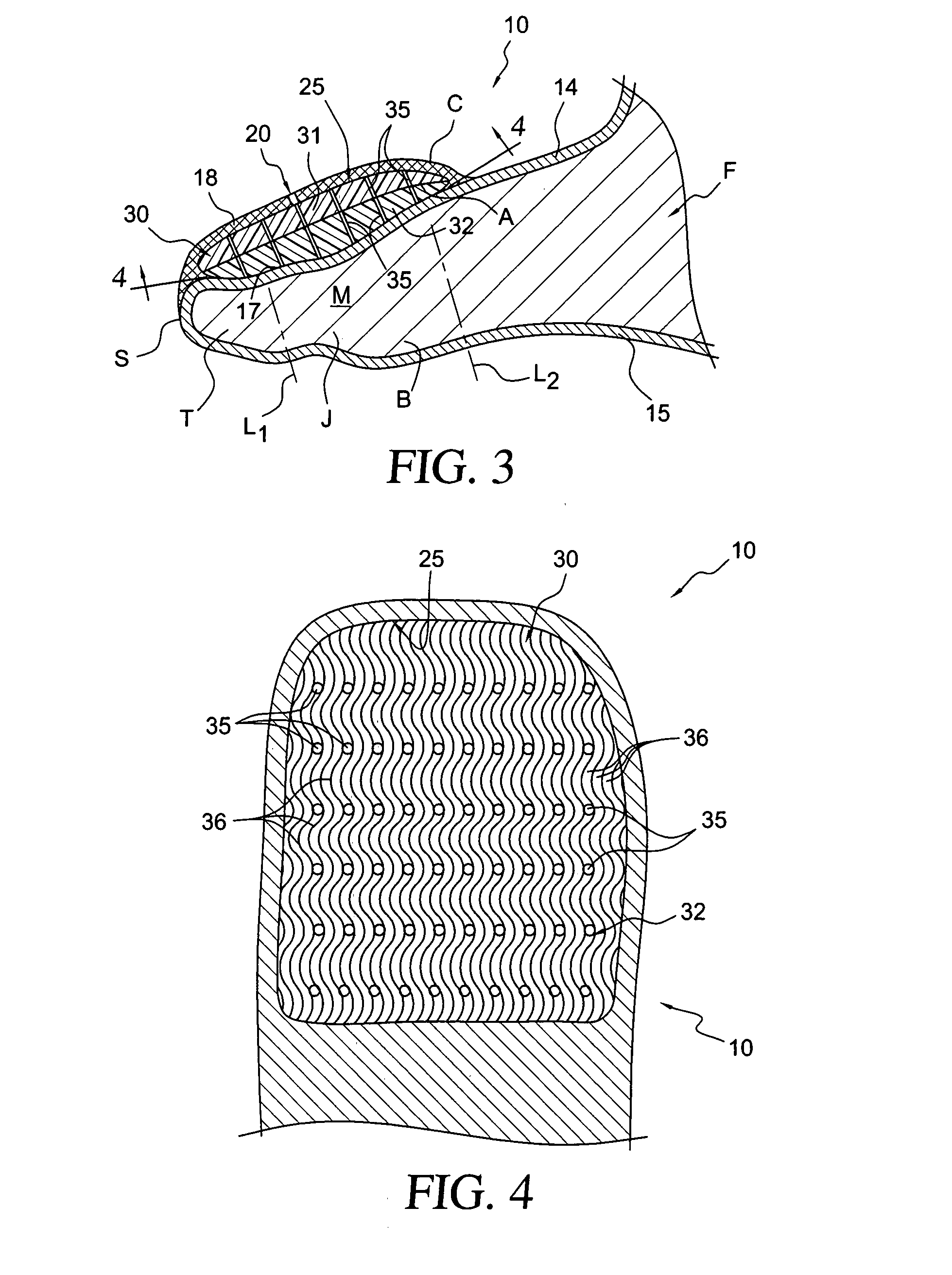 Sock for reducing footwear instep creasing