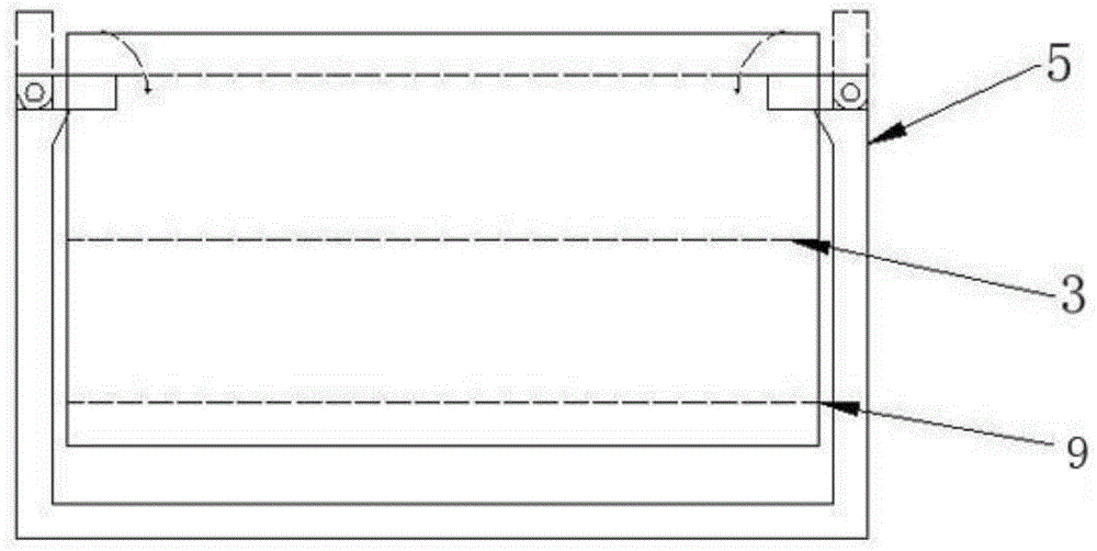 Novel suspended roller forming reinforced concrete drainage pipe maintenance structure and maintenance method thereof