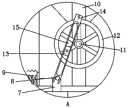 Swing type wave energy power generation buoy