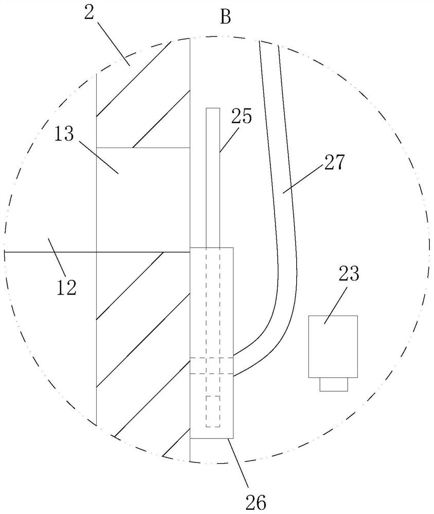 Medical drainage nursing device for hepatobiliary surgery department