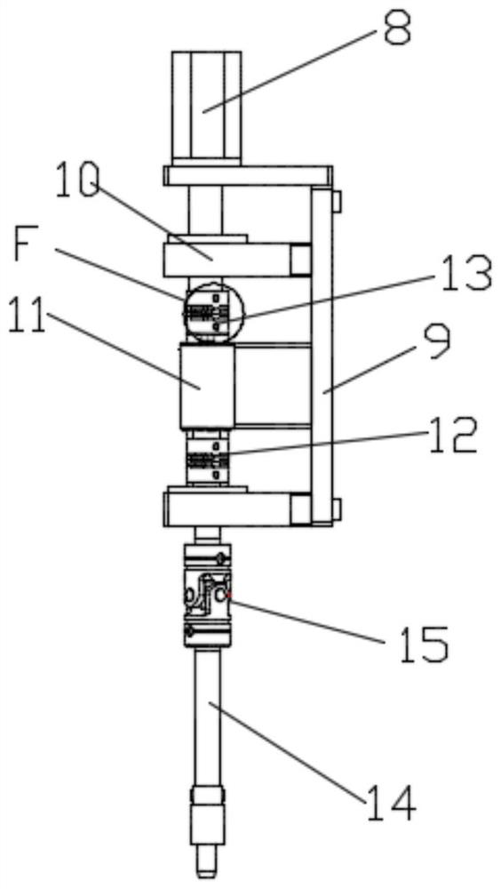 Overall-sampling device for sectional rock stratums of biological fossils