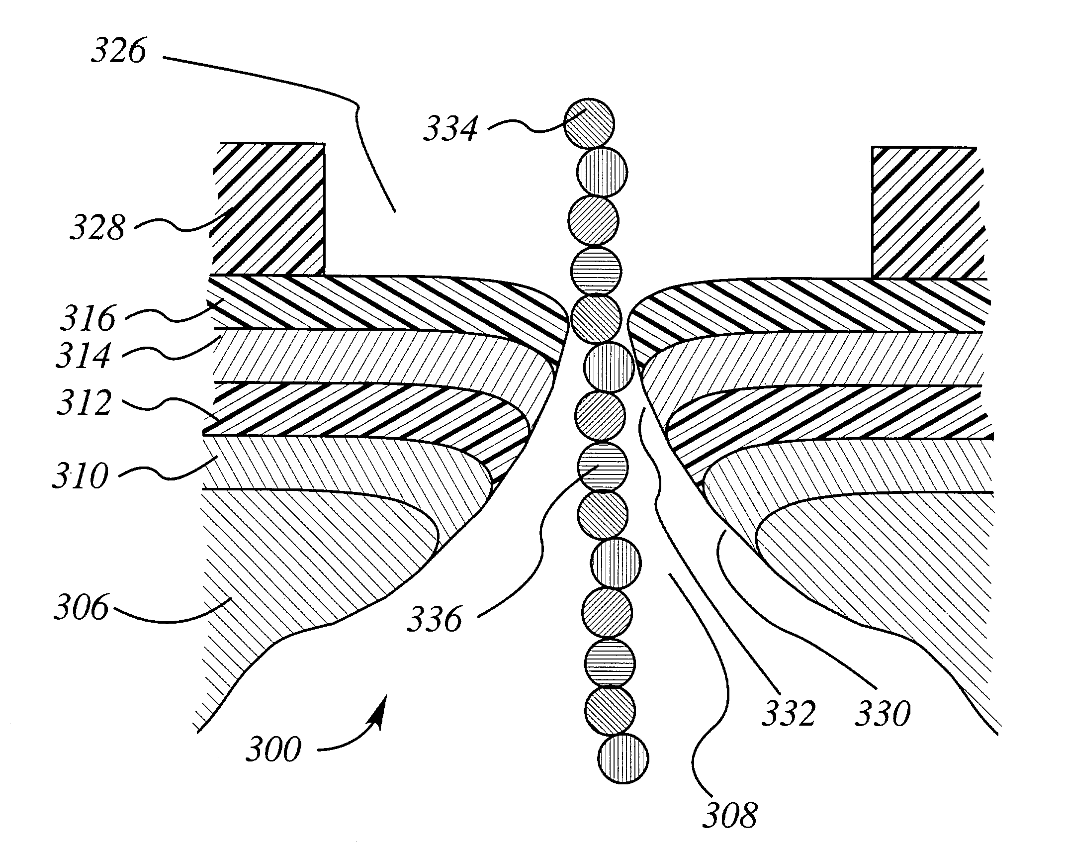 Nanopore with resonant tunneling electrodes