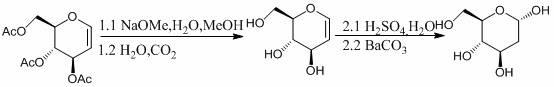 Preparation method of 2-deoxidizing-D-glucose