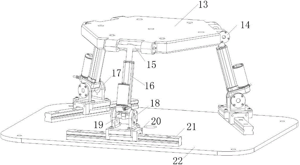 Large direct shear apparatus capable of achieving isotropic movement in three-dimensional space and test method thereof