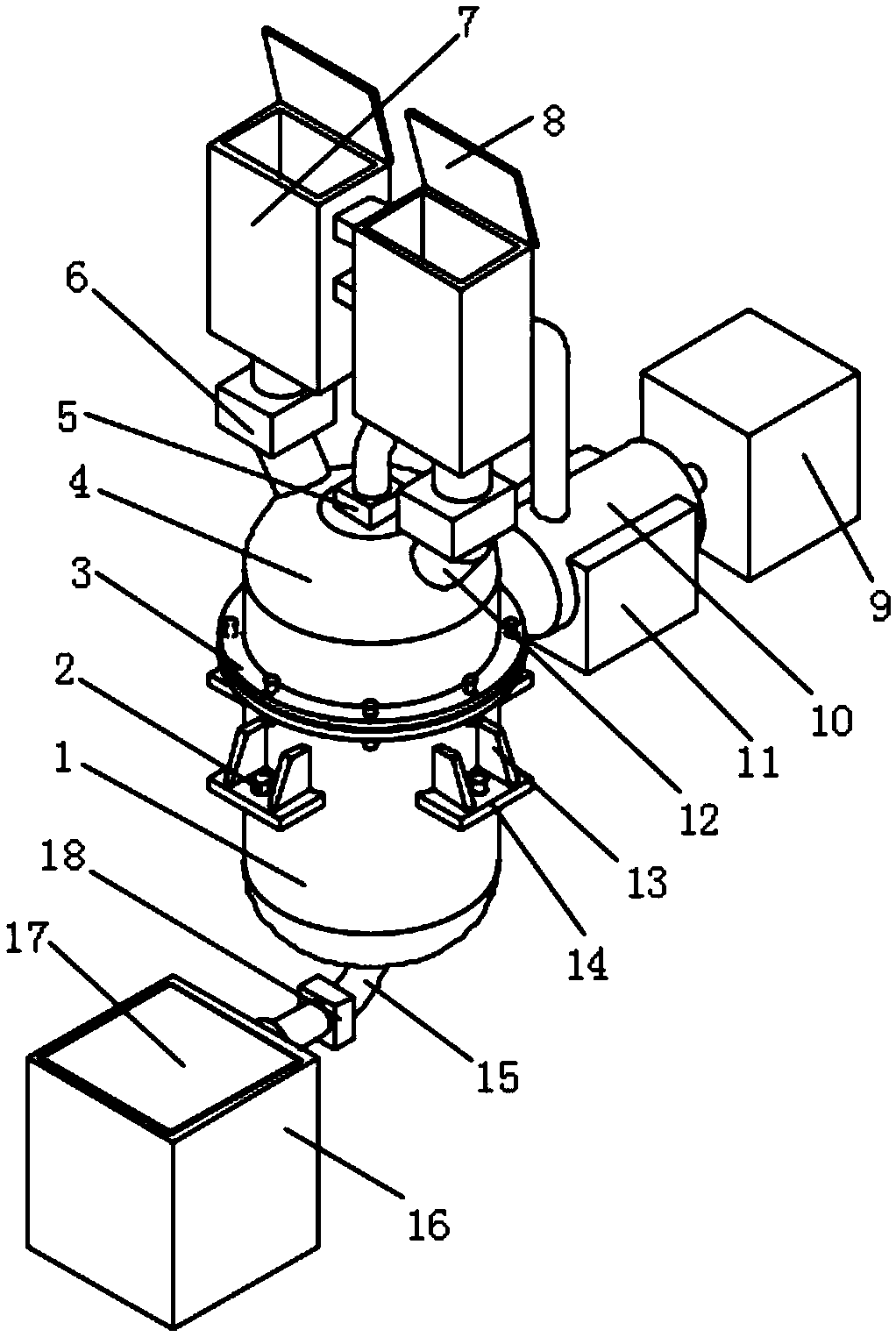 Multifunctional western medicine mixing and authenticating device