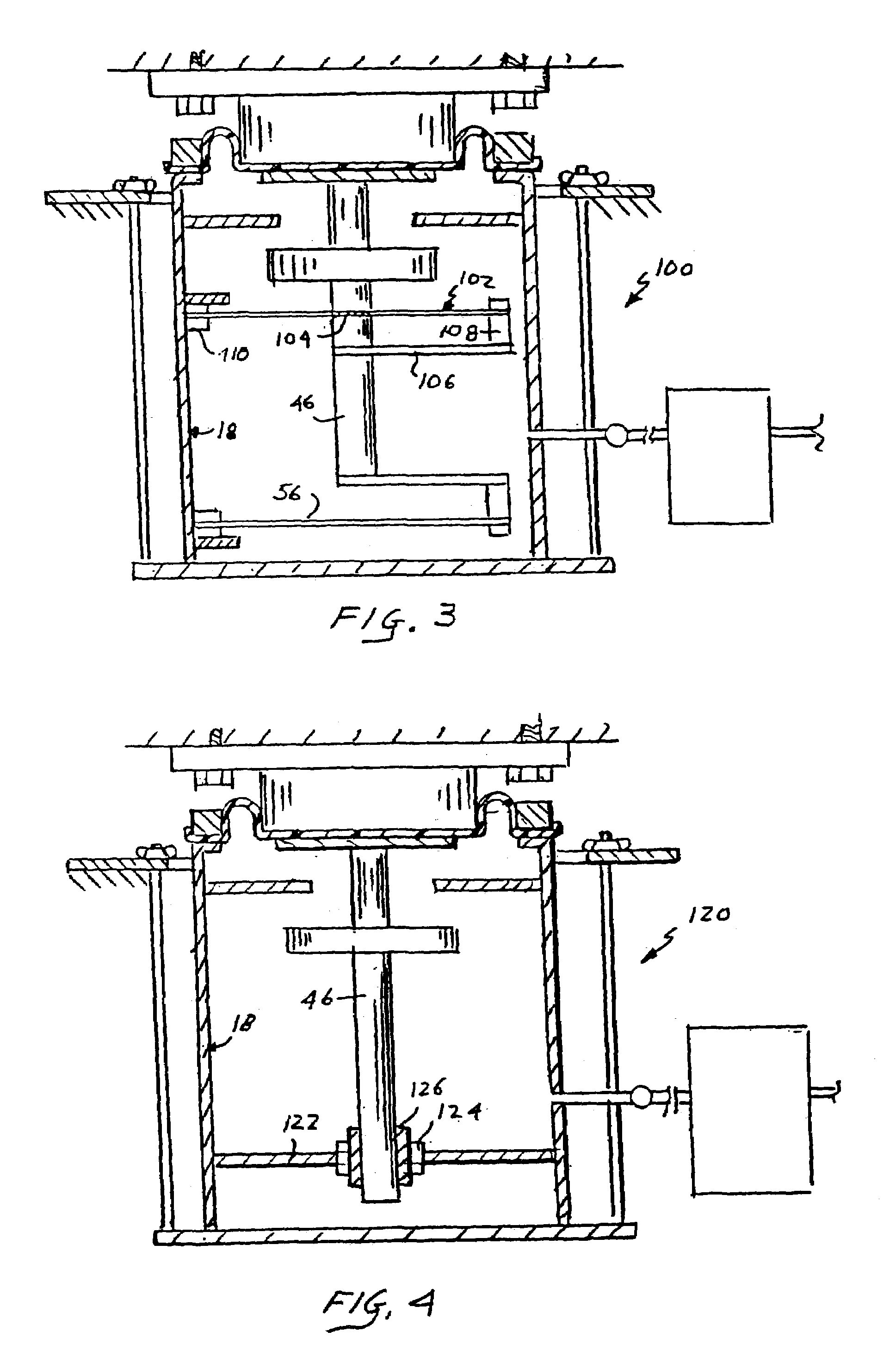 High center of gravity stable pneumatic isolator