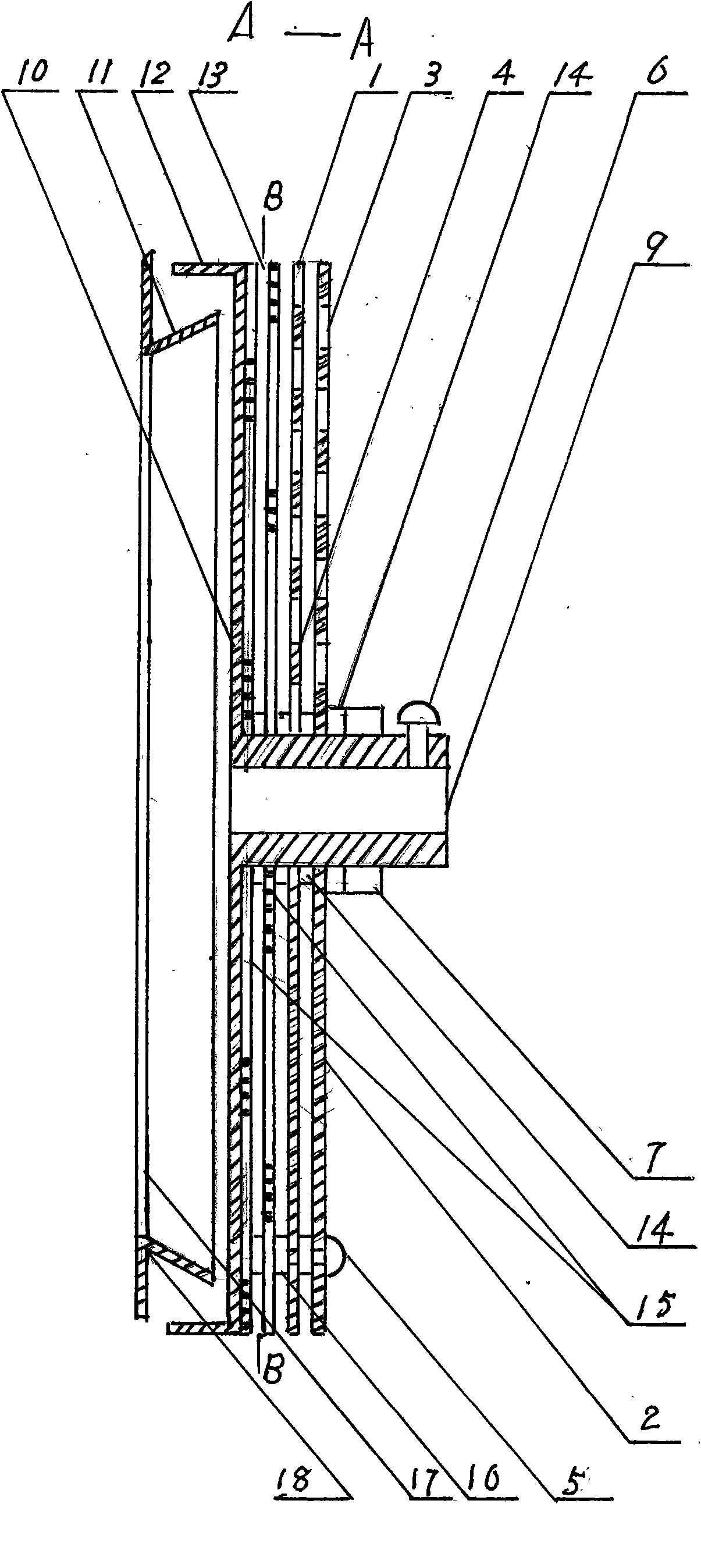 Rotary oil smoke purifier