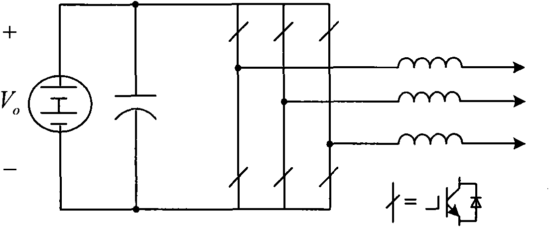 Monopole inverter capable of boosting voltage