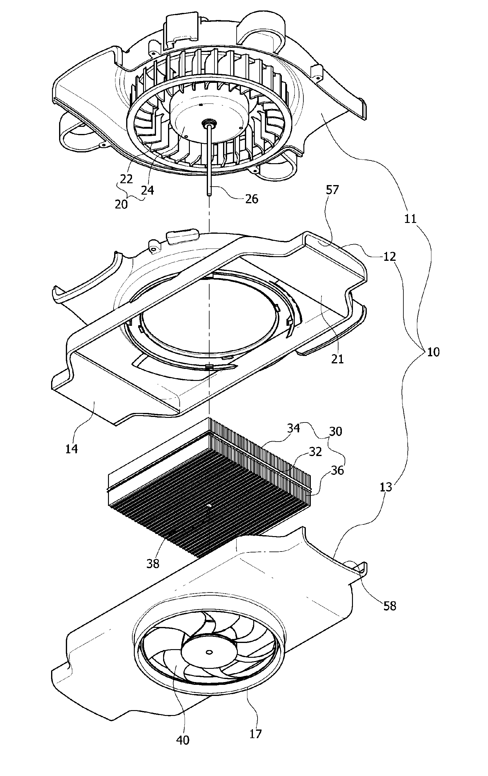 Heat exchanger having thermoelectric element