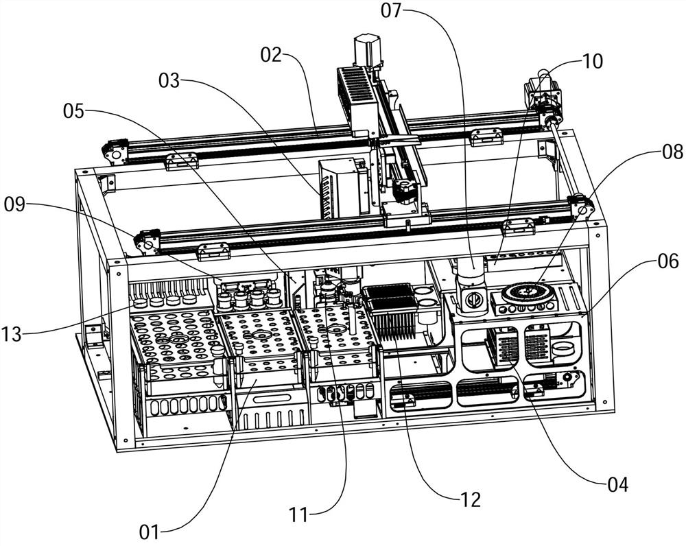 Full-automatic QuECHERS experimental device and experimental method