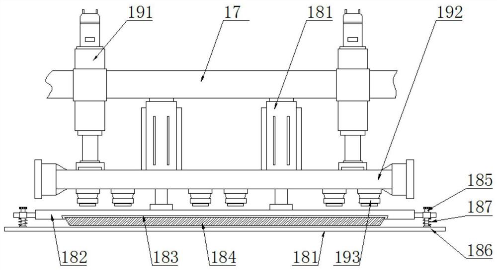 Line pressing machine for processing security fire-fighting materials and using method