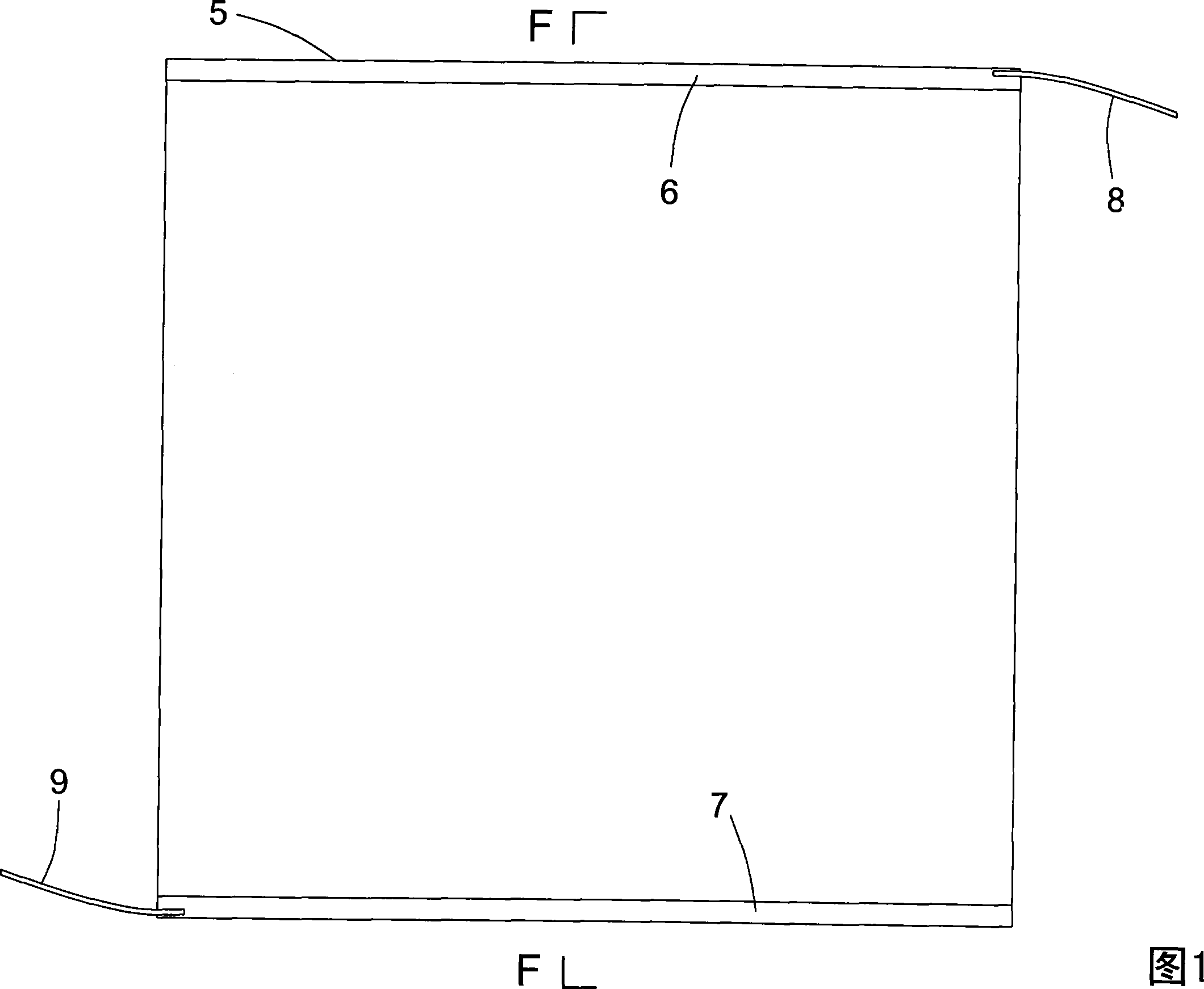 Multiple film series film coated glass and preparing method thereof