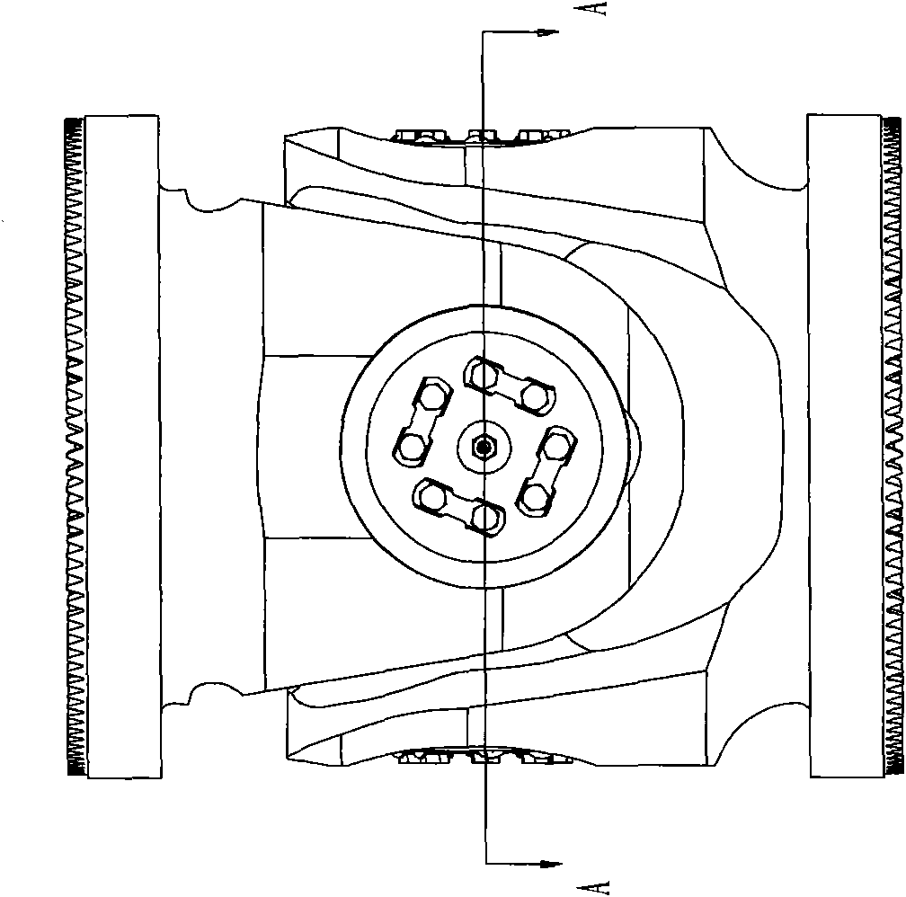 Cross axle-type universal coupling