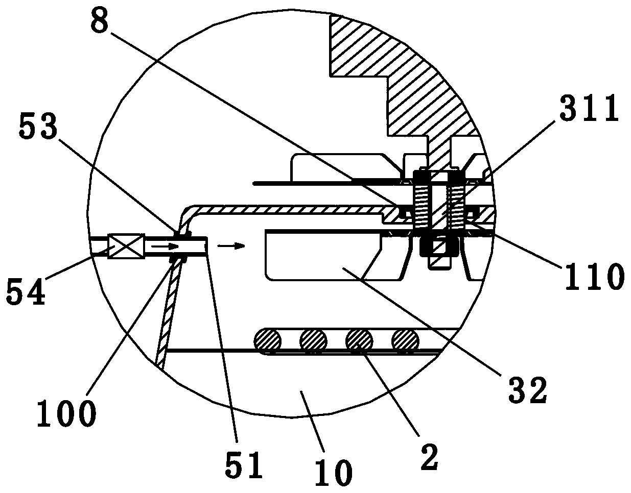 Cleaning method of food processor