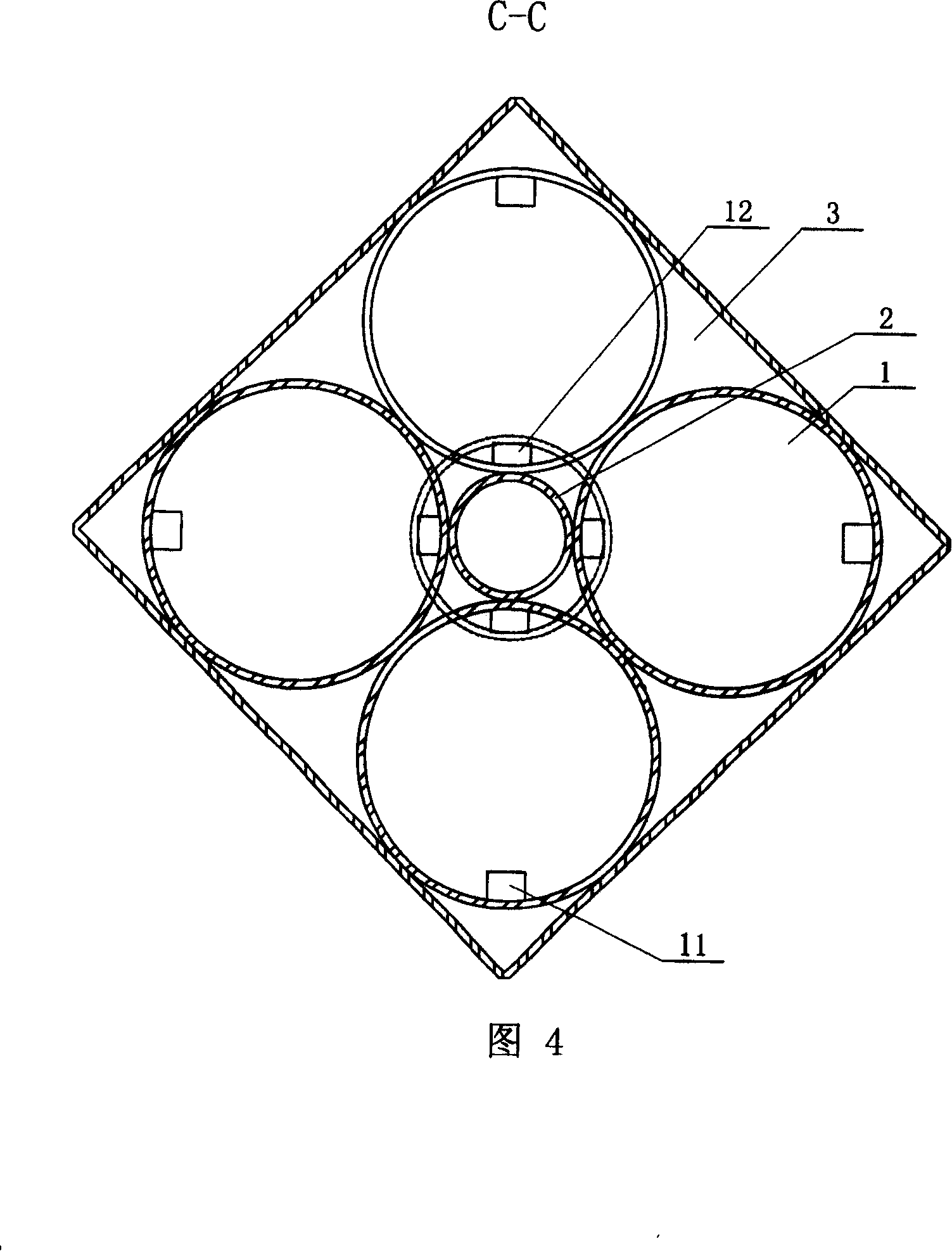 Device and method for obtaining air from water