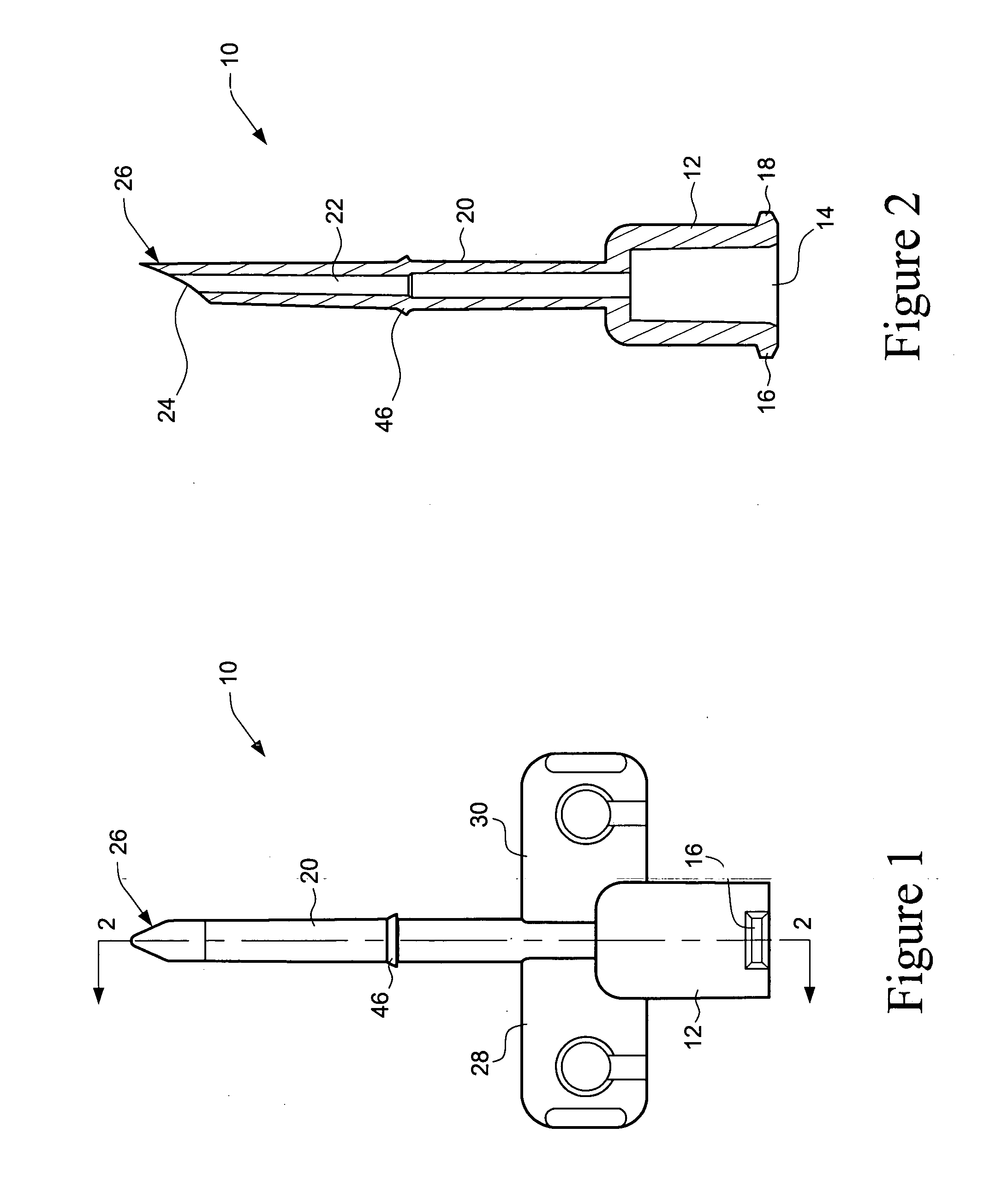 Safety cannula needle protector