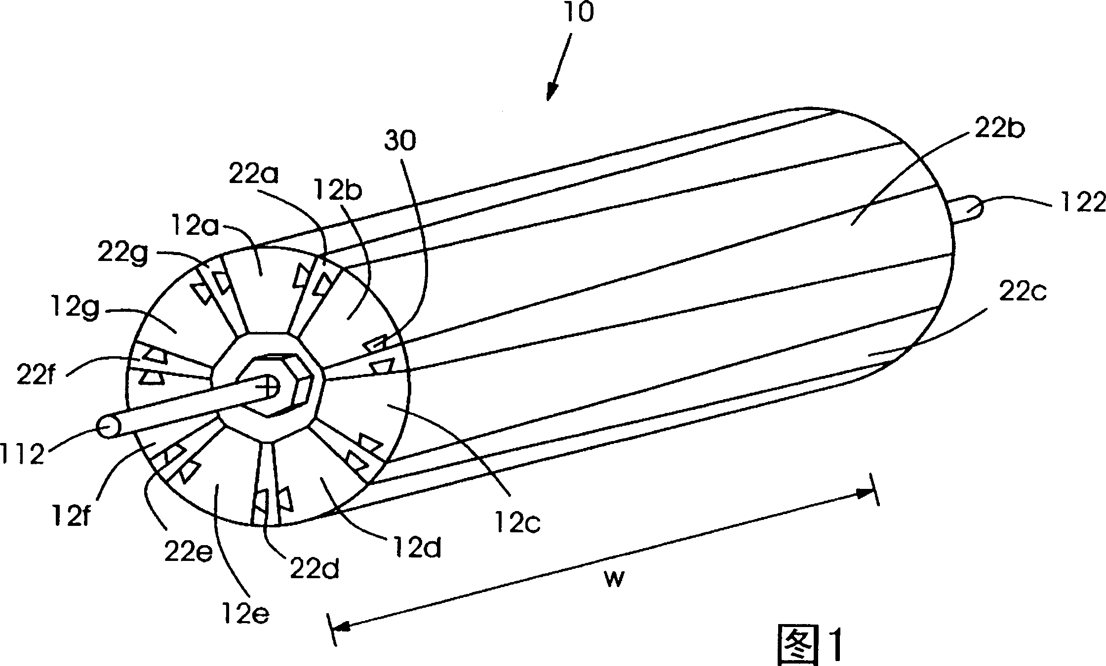 Variable diameter cylinder