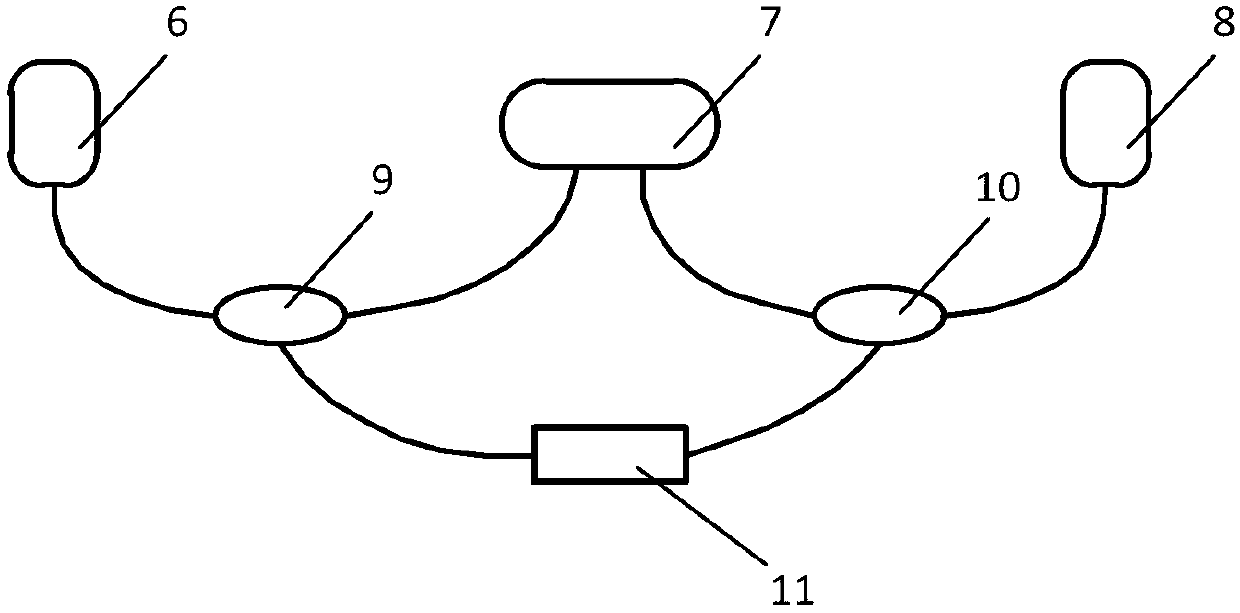 Fabry-Perot sensor capable of simultaneously detecting double parameters and detection device