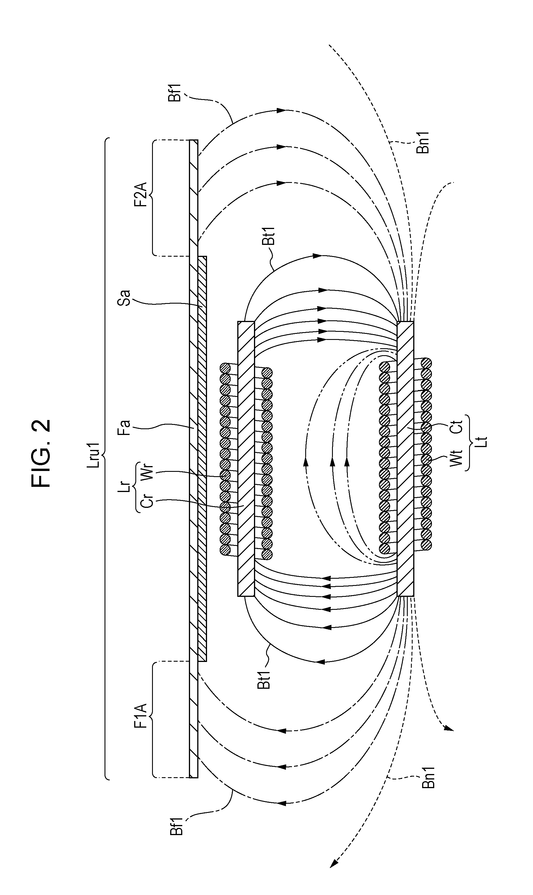 Coil unit and wireless power transmission device