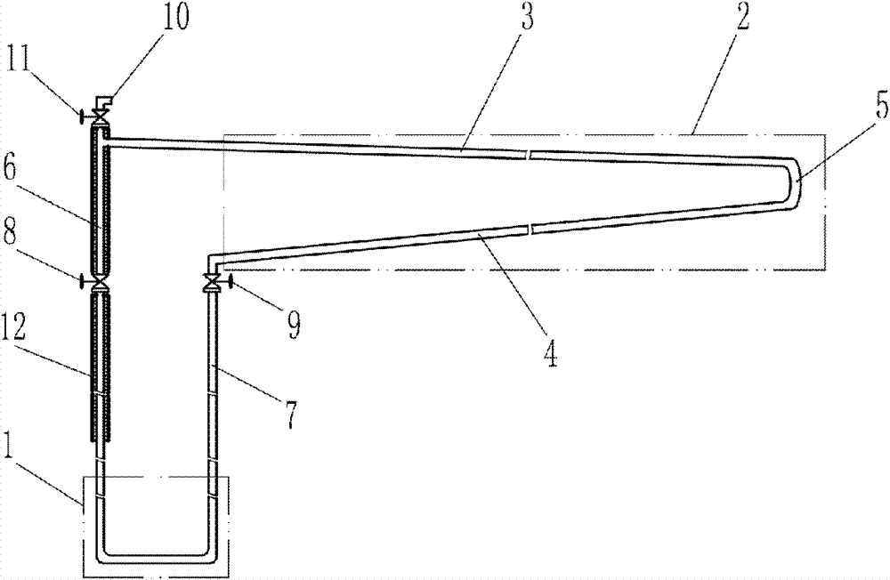 Ground temperature-adjusting snow-melting device and temperature-adjusting ground structure using natural geothermal heat