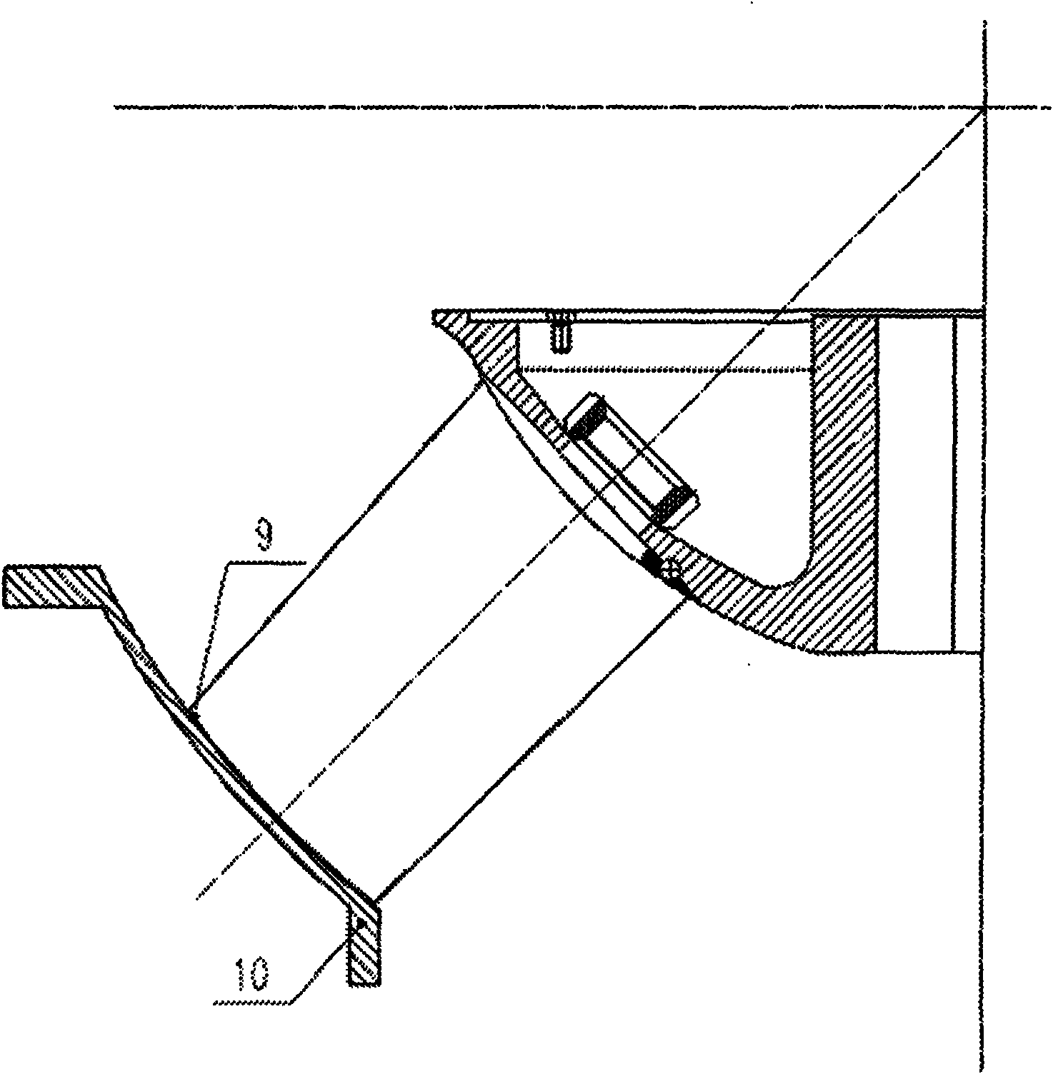 Mixed-flow pump impeller