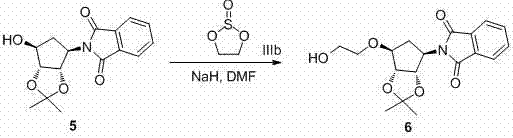 Method for preparing ticagrelor key intermediate