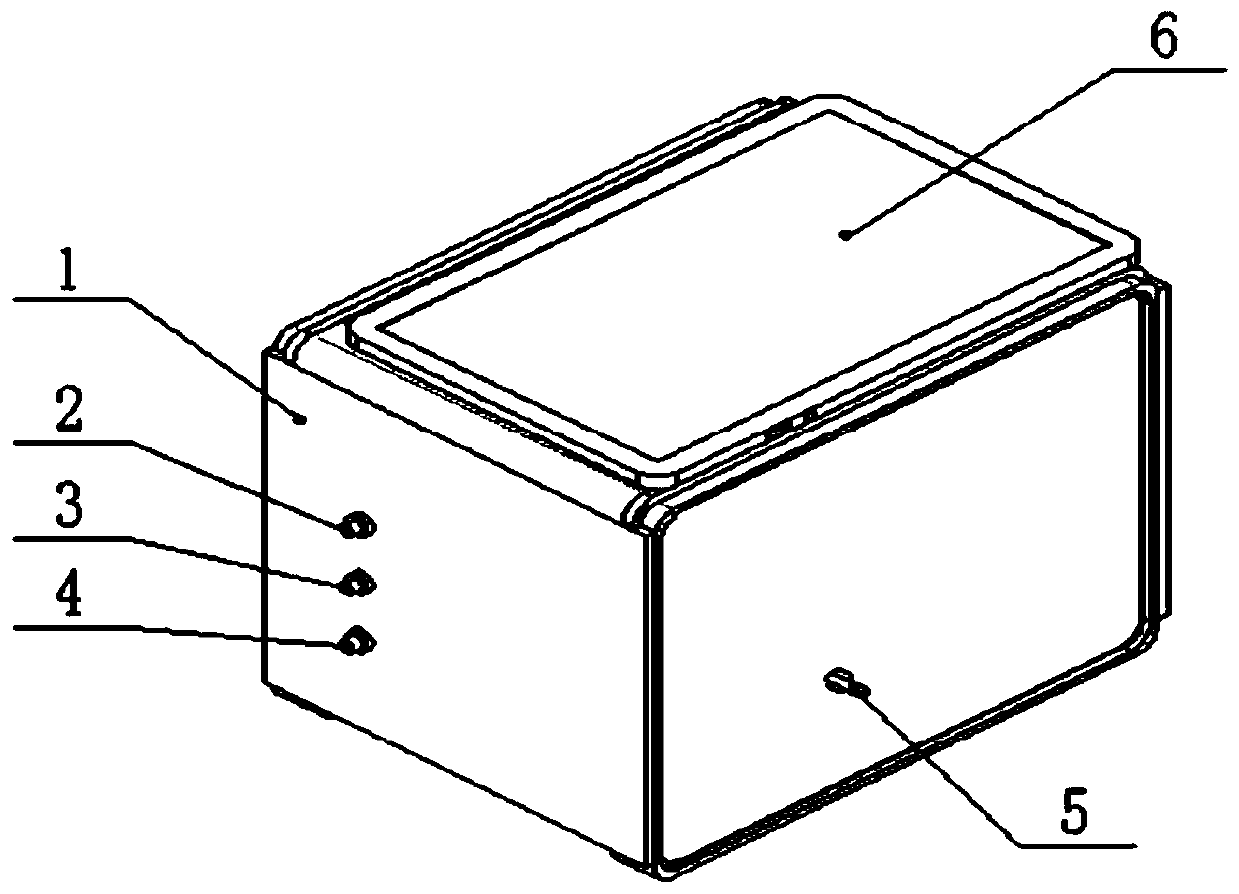 A portable tea aroma detection electronic nose system and its detection method